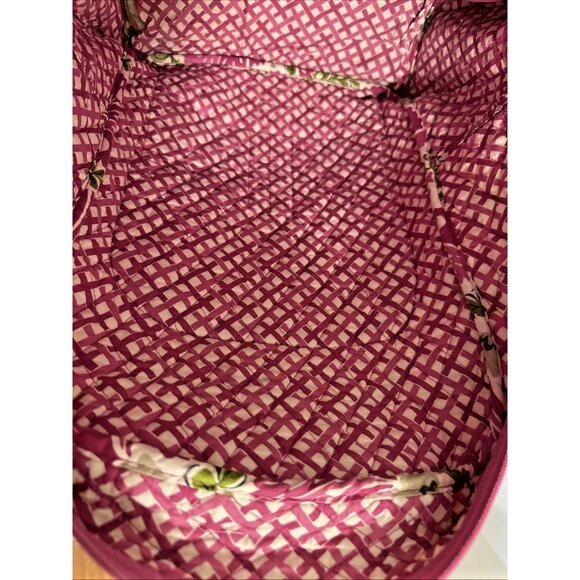 Vera Bradley Backpack Julep Tulip Quilted Laptop Bag 17"x12" Colorful and Floral - Picture 13 of 14